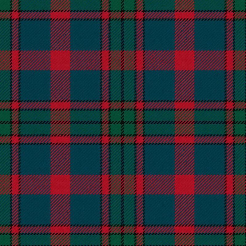 American Confederate Military Modern Tartan Kilt