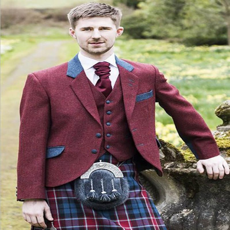 Argyll kilt Jacket & Waistcoat Two Color Combinations Argyll kilt Jacket & Waistcoat Two Color Combinations
