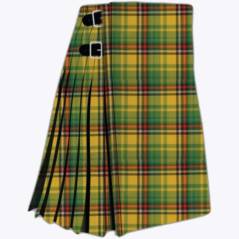 Bells pool Bright Check Tartan Kilt Bells pool Bright Check Tartan Kilt