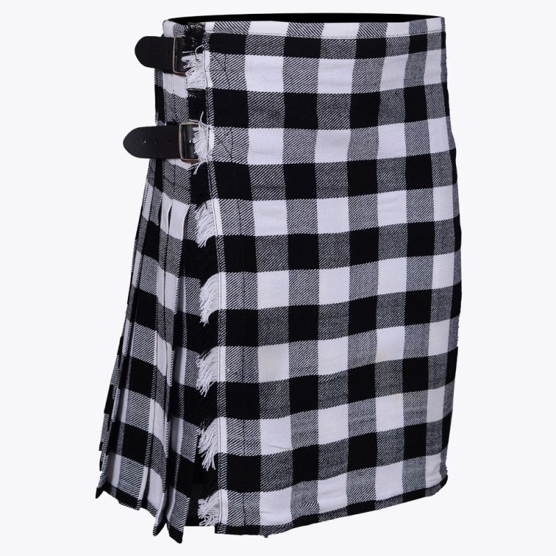 Black and White Tartan kilt Black and White Tartan kilt
