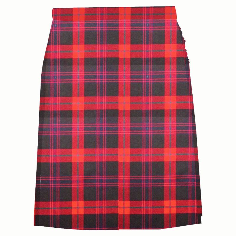 Brown Modern Women Tartan Kilt