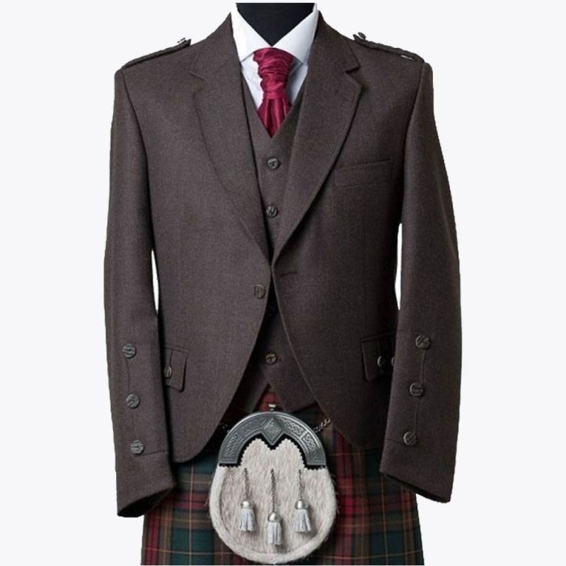 Brown Tweed Jacket Outfit Package