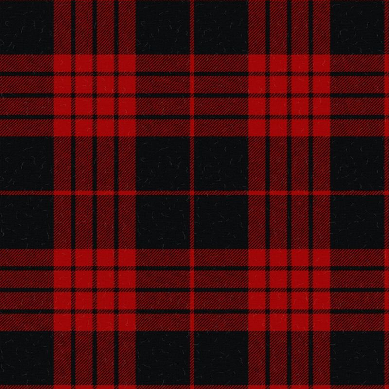 Cameron Black and Red Dress Modern Tartan Kilt