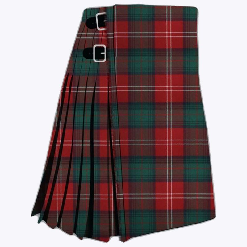 Chisholm Red Modern Tartan Kilt Chisholm Red Modern Tartan Kilt