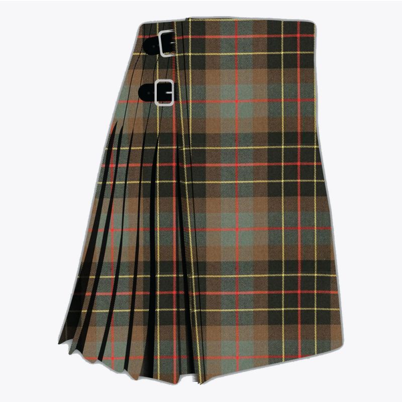 Clan Brodie Hunting Weathered Tartan Kilt
