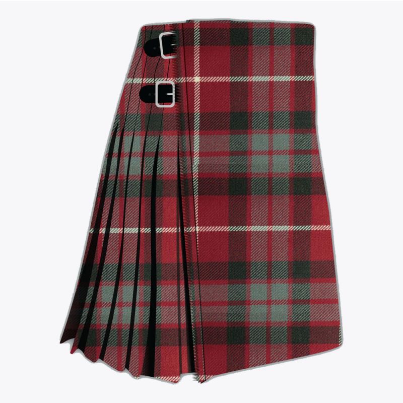 Clan Fraser Red Muted Tartan Kilt