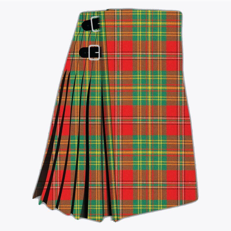 Clan Leask Ancient Tartan Kilt
