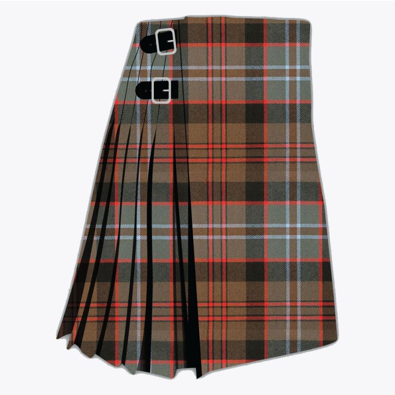 Clan Lochaber Weathered Tartan Kilt
