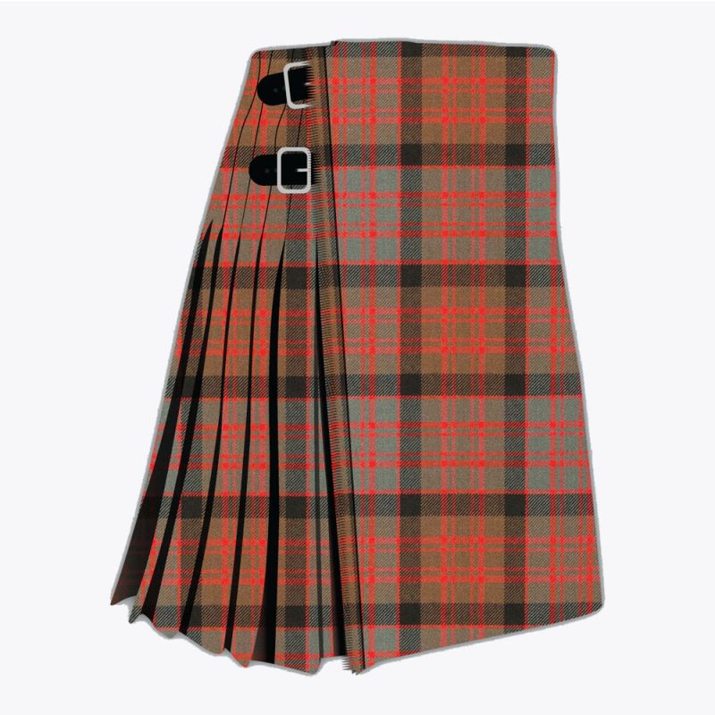 Clan MacDonald Weathered Tartan Kilt
