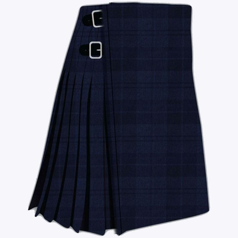 Dark Douglas Navy Tartan Kilt Dark Douglas Navy Tartan Kilt