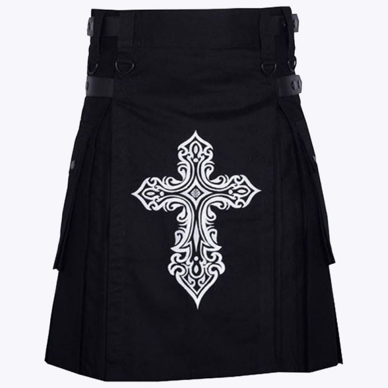Embroidered Celtic Kilt Embroidered Celtic Kilt