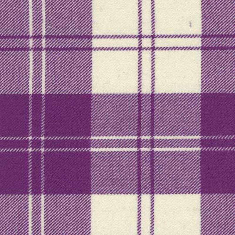 Eriskin Dress purple & White Tartan Kilt
