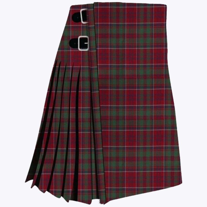 Grant Red Muted Tartan Kilt Grant Red Muted Tartan Kilt