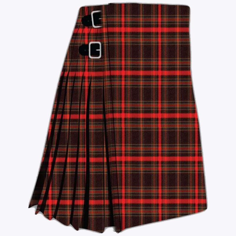 Highland Peat Herringbone Tartan Kilt Highland Peat Herringbone Tartan Kilt