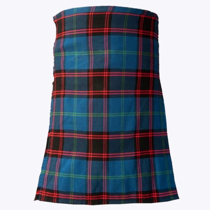 Lion Heart Grey Tartan Kilt
