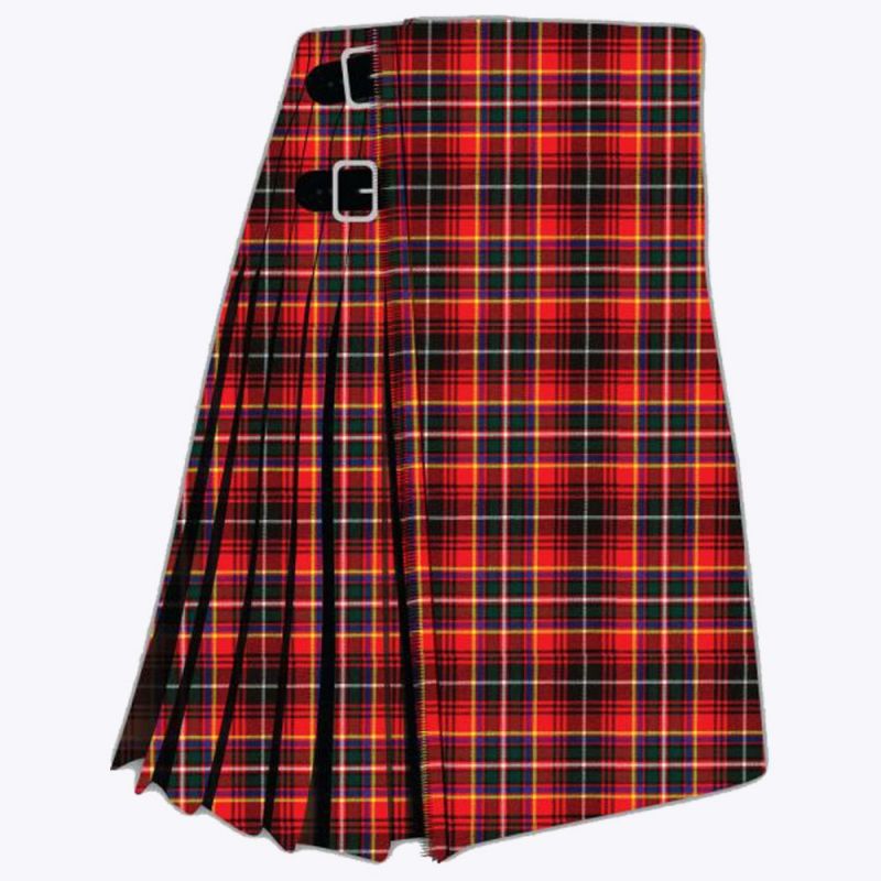 Innes Red Modern Tartan Kilt Innes Red Modern Tartan Kilt