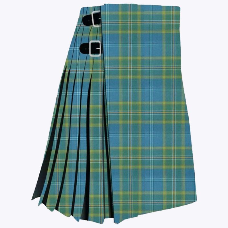 Ireland Blue Irish Tartan Kilt Ireland Blue Irish Tartan Kilt
