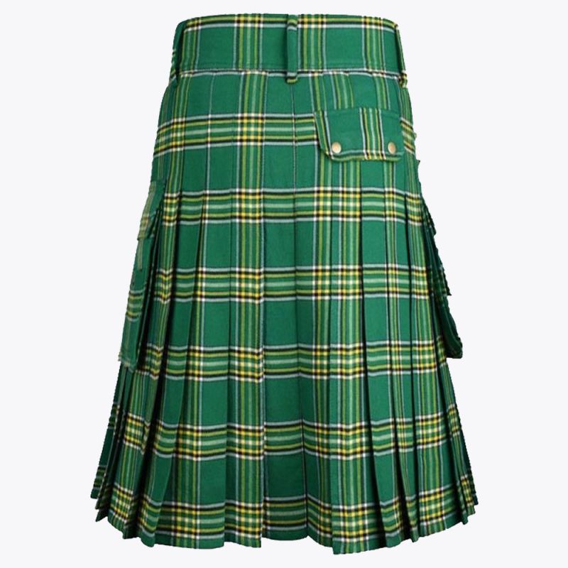Irish Tartan Utility Kilt
