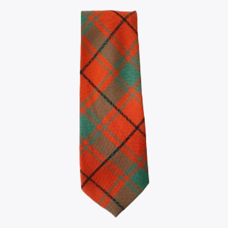 MacDonald Lord of the Isles Red Ancient Tartan Tie
