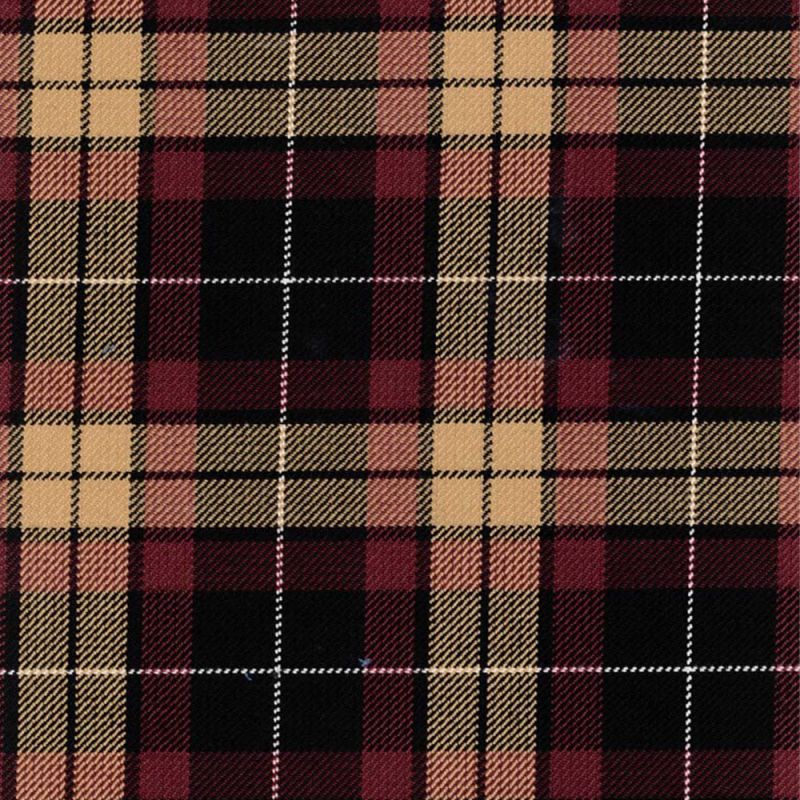 MacMillan Black Mini Tartan Kilt