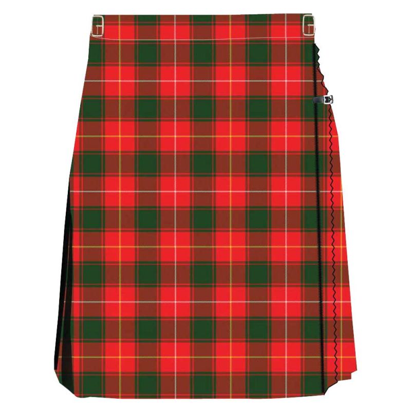 MacPhee Red Modern Women Tartan Kilt