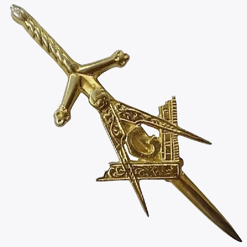 Antique Masonic Kilt Pin