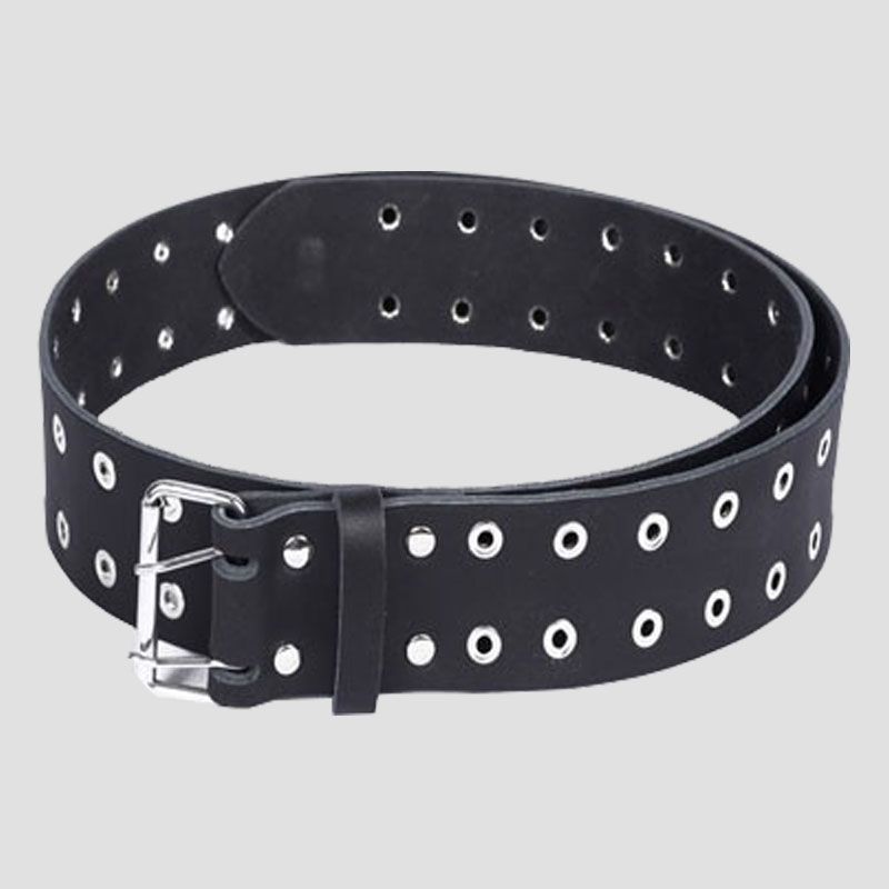 Premium Quality Black Leather Fashion Kilt Belt Premium Quality Black Leather Fashion Kilt Belt