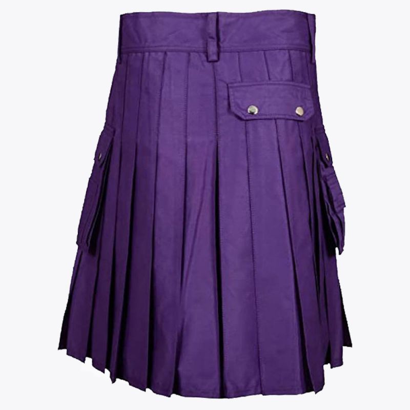 Purple Utility Kilt For Men and Women
