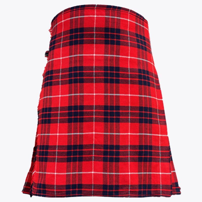 Clan Red Hamilton Modern Tartan Kilt For Men