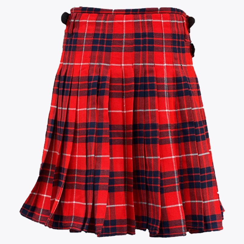 Clan Red Hamilton Modern Tartan Kilt For Men