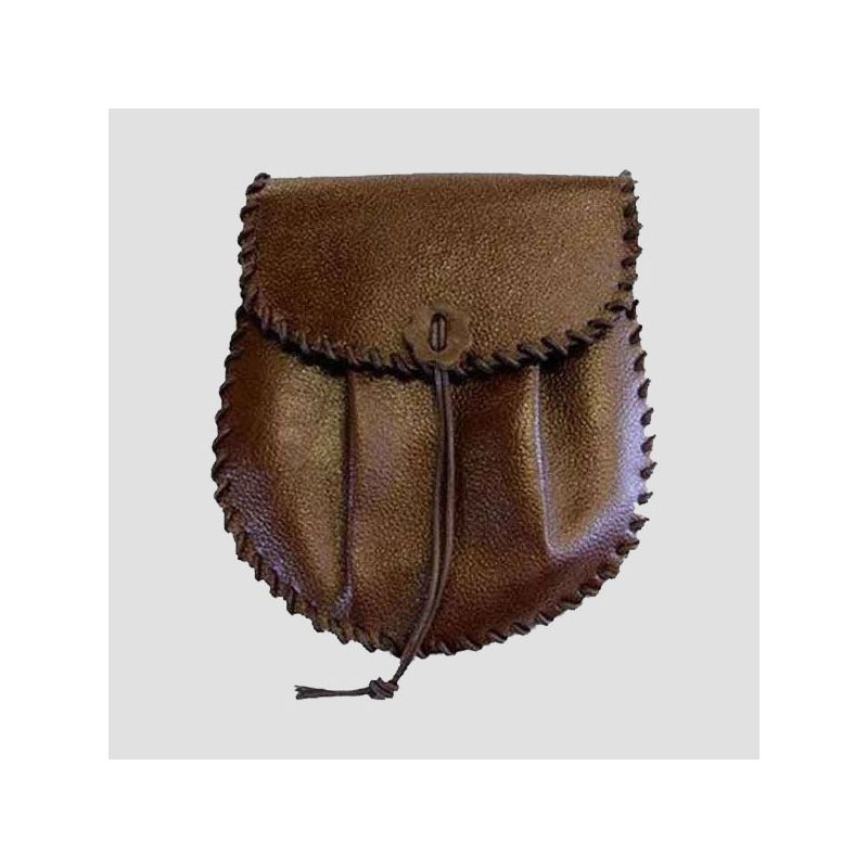 Rob Roy Style Brown Leather Sporran Rob Roy Style Brown Leather Sporran