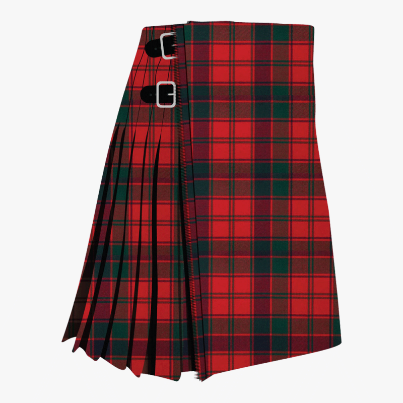 Robertson Red Modern Tartan Kilt