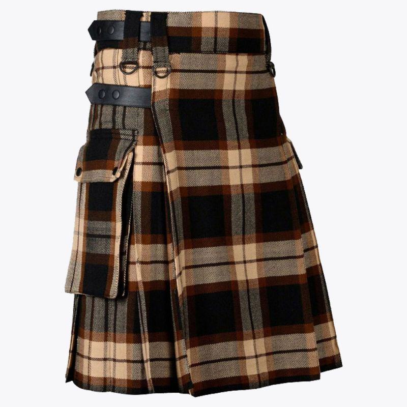 Rose Ancient Utility Tartan Kilt
