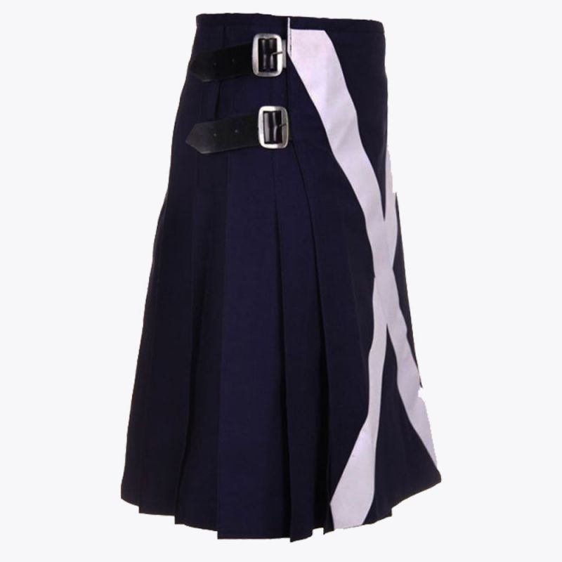Scotland Flag Modern Utility Kilt For Men
