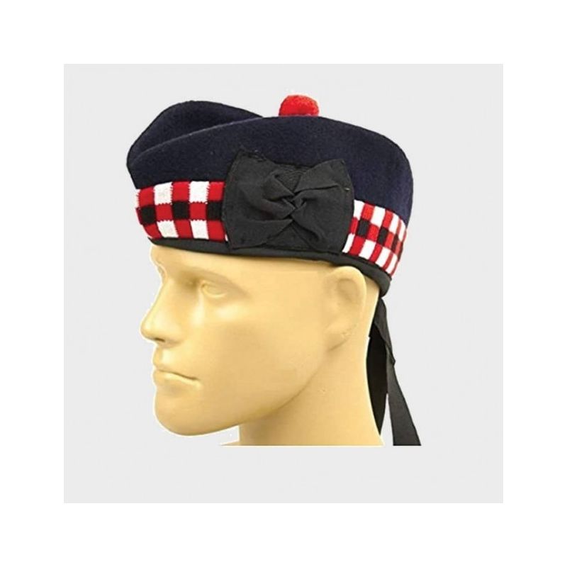 Scottish Hat With Diced Band Scottish Hat With Diced Band