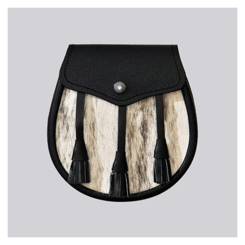 Semi Dress Natural Calfskin Sporran Semi Dress Natural Calfskin Sporran