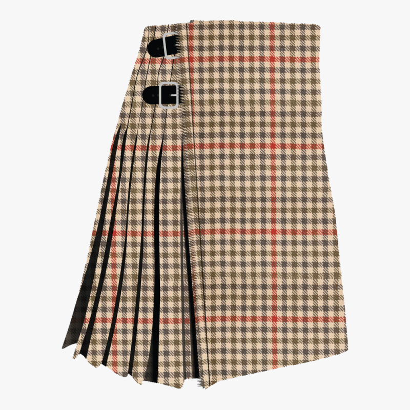 St Abbs Estate Check Tartan Kilt