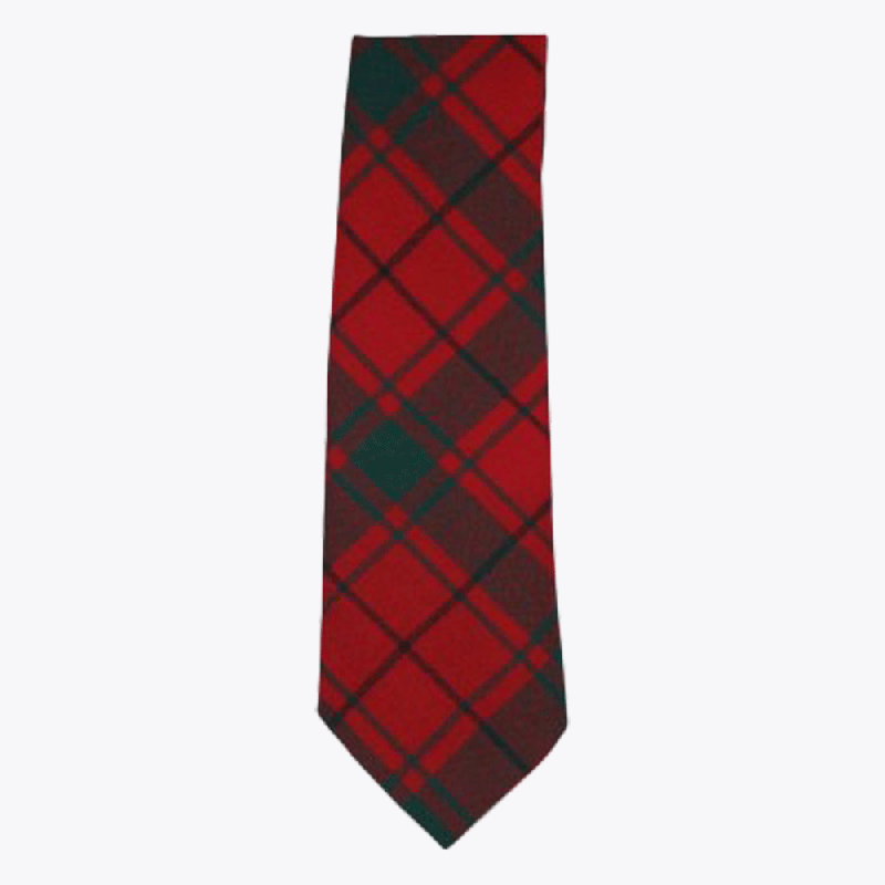 MacDonald Lord of the Isles Red Tartan Tie
