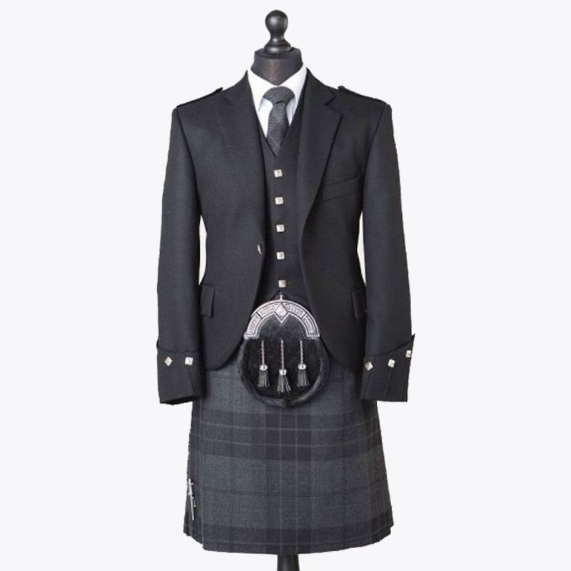 Stylish Scottish Argyll Jacket Kilt Outfit
Stylish Scottish Argyll Jacket Kilt Outfit