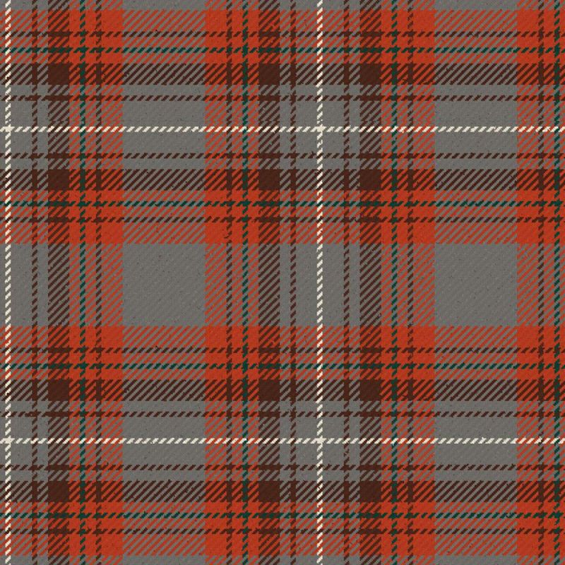 Toyokawa Check Modern Tartan Kilt