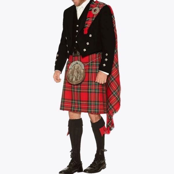 Premium Prince Charlie Wedding Kilt Outfit Package