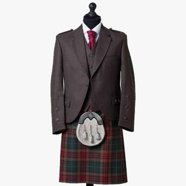 Brown Tweed Jacket Outfit Package