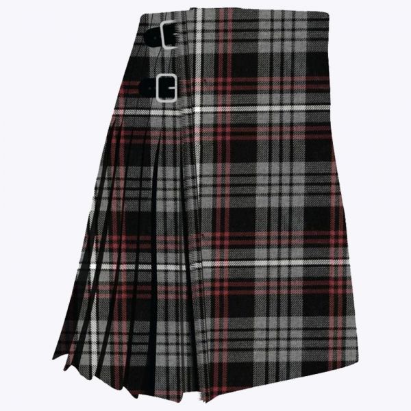 Clan Auld Lang Syne Grey Tartan Kilt