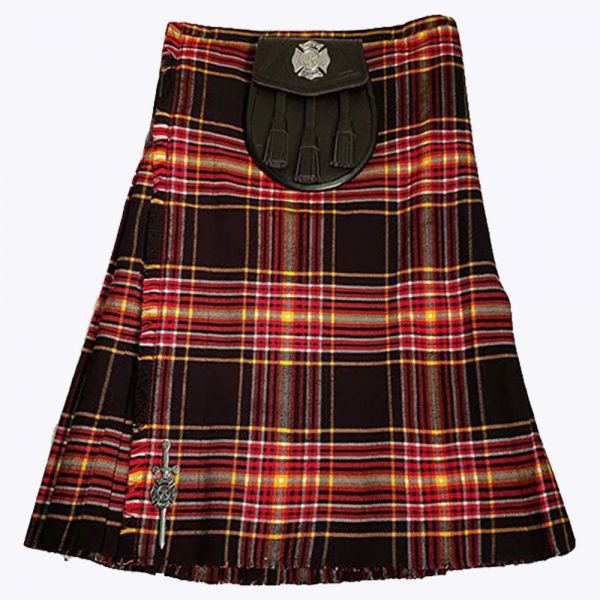 Firefighter Premium Tartan Kilt For Men