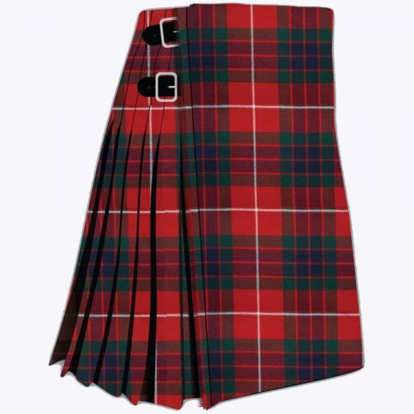 Fraser Red Modern Tartan Kilt