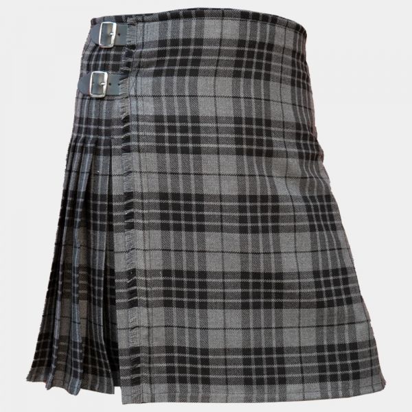 Grey Hamiltan Tartan Kilt