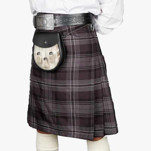 Hamilton Grey Tartan Kilt