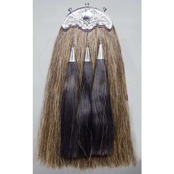 Horse Hair Sporran With Gold Cantle