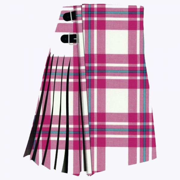 MacGregor Raspberry Tartan Kilt