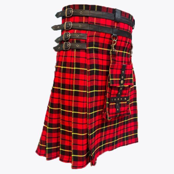 Modern  Wallace Tartan Utility kilt